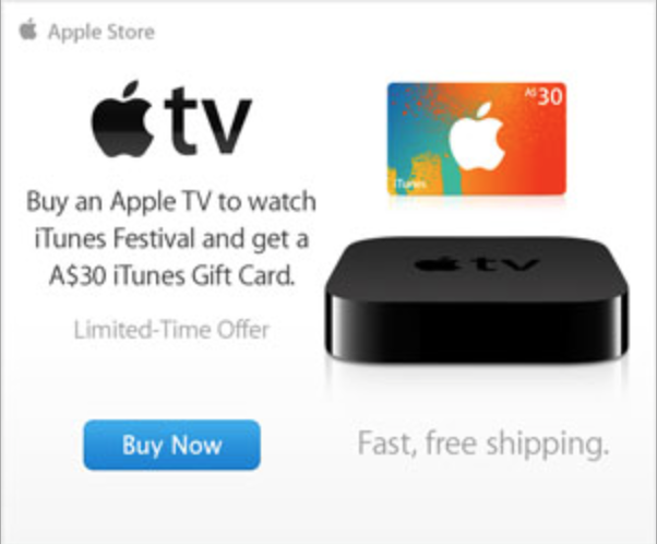 Apple TV Promotion