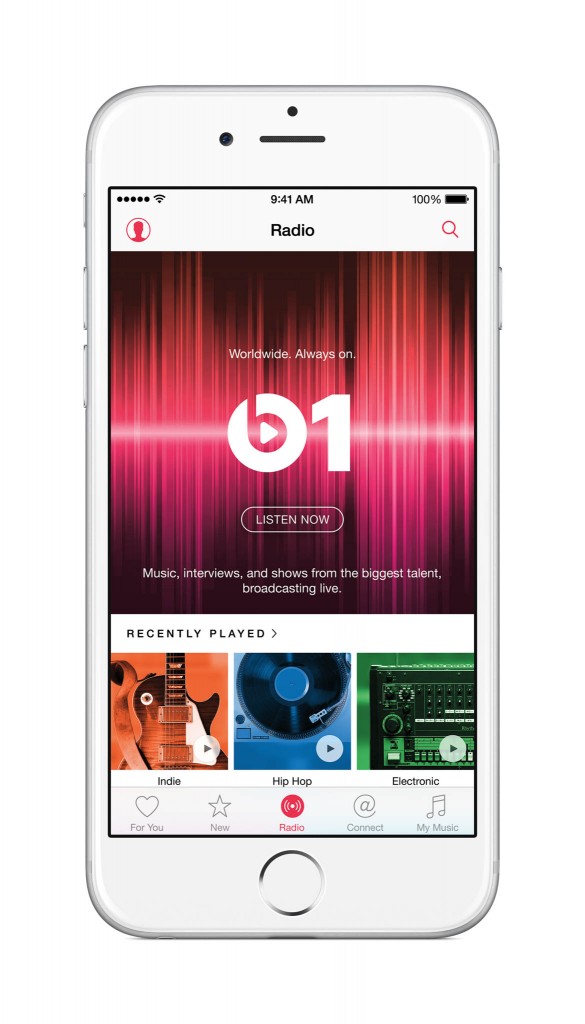 Apple Music Radio on iPhone