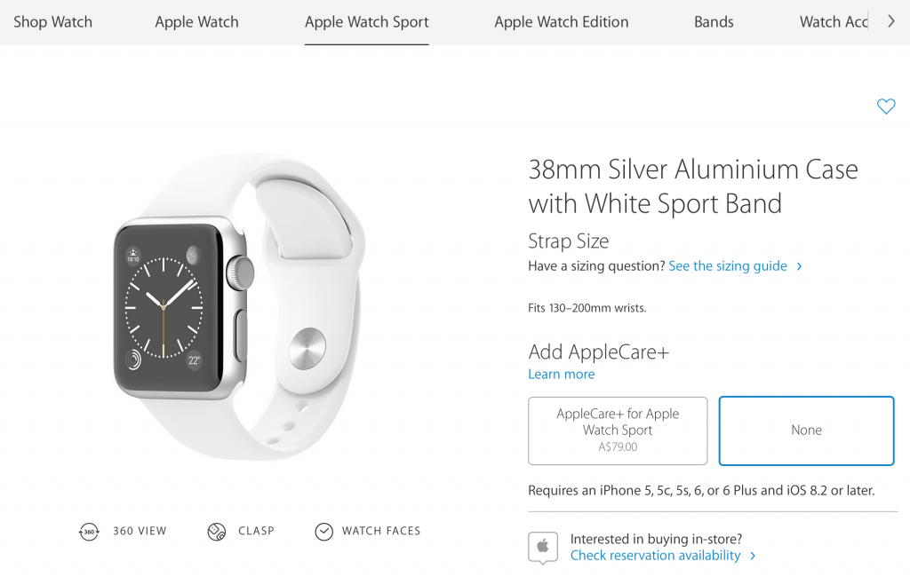 Apple Watch Online Store