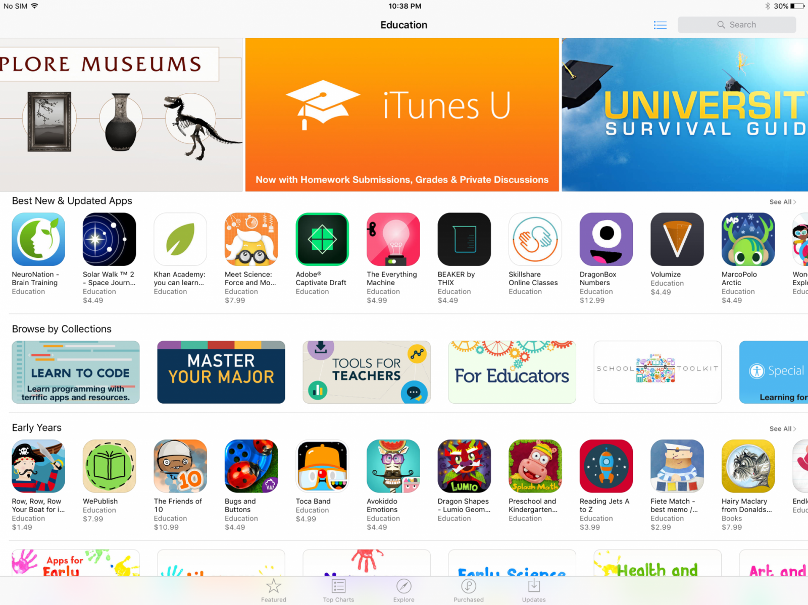 iPad Pro Education Apps
