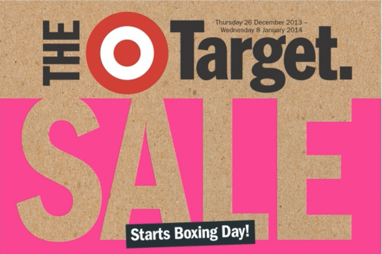 Target boxing day sale 2013