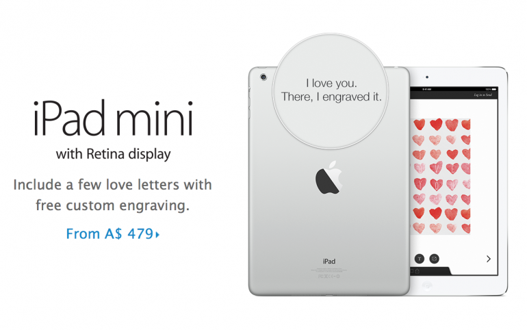 iPad Mini Valentines Day