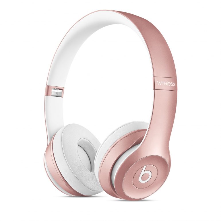 Beats Solo2 Wireless On-Ear Headphones Rose Gold