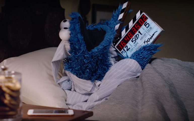 Cookie Monster Apple Behind The Scenes
