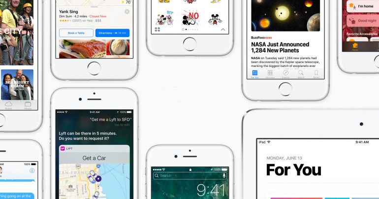 Apple iOS 10 Update