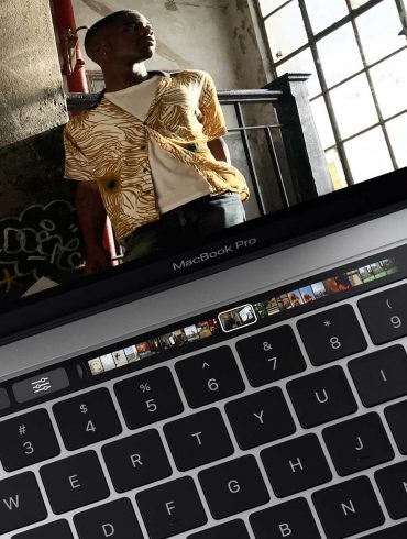 MacBook Pro Touch Bar with Touch ID