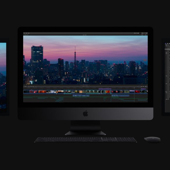 New 2017 Apple iMac Pro with Monitors