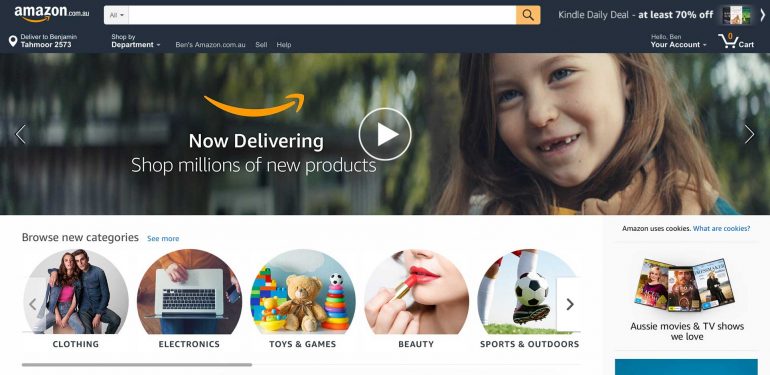 Amazon Australia Launch