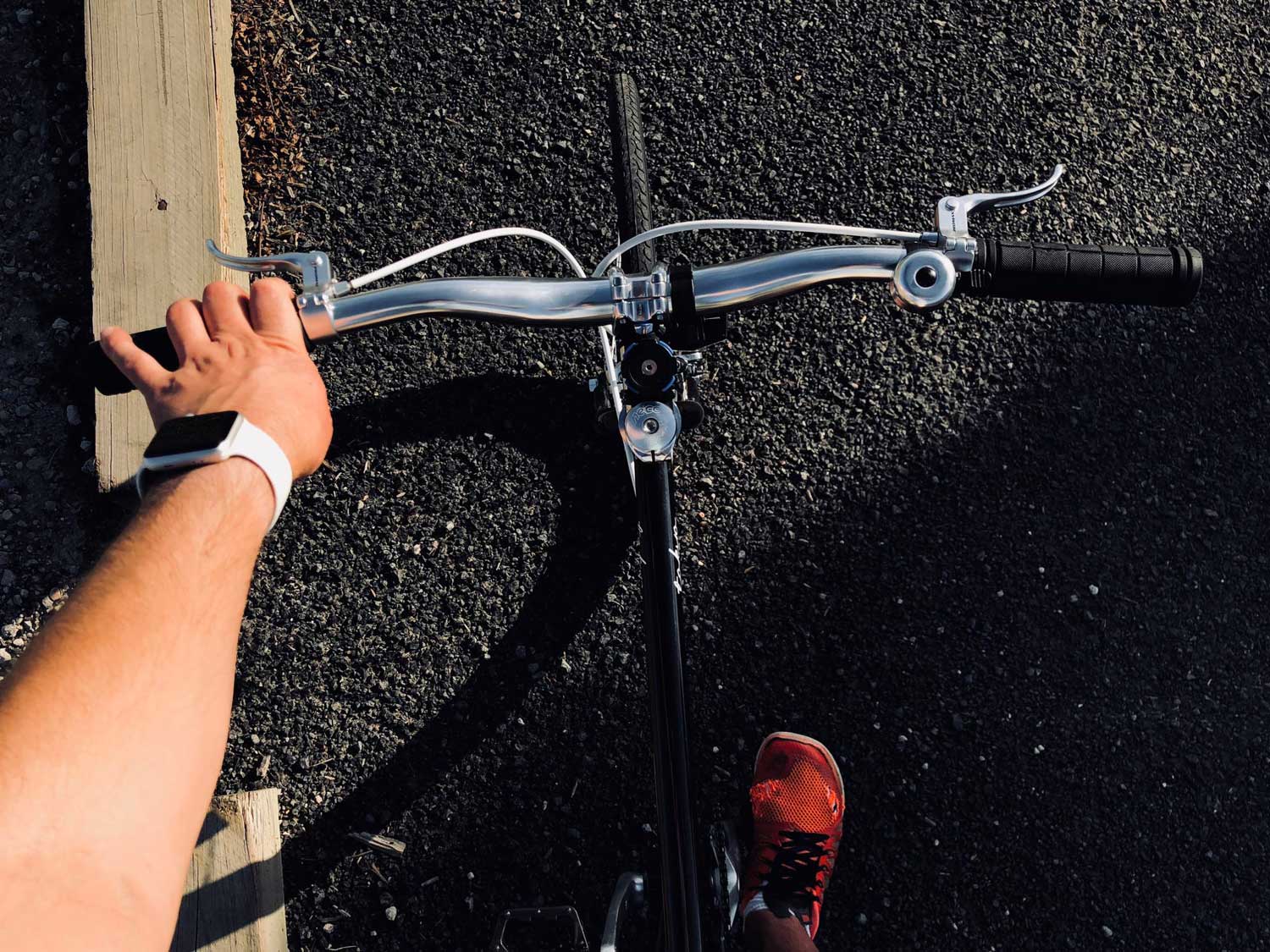 Cycling with Apple Watch Series 3 Cellular