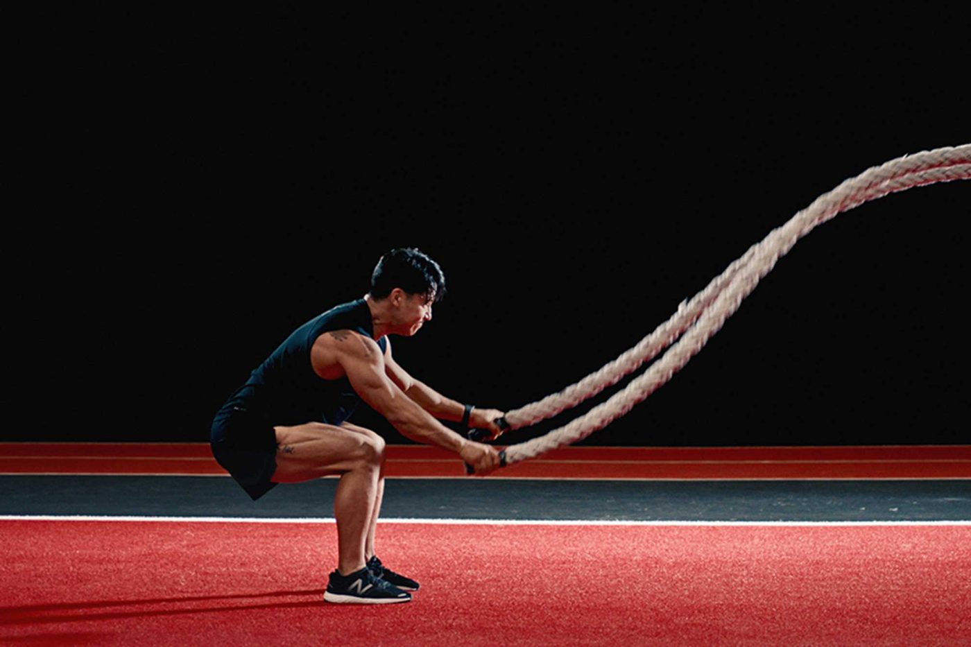 Fitness First Apple Watch Man With Rope