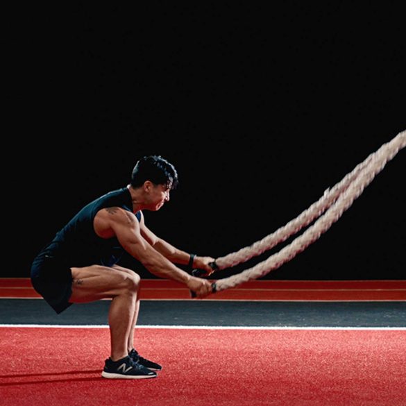 Fitness First Apple Watch Man With Rope