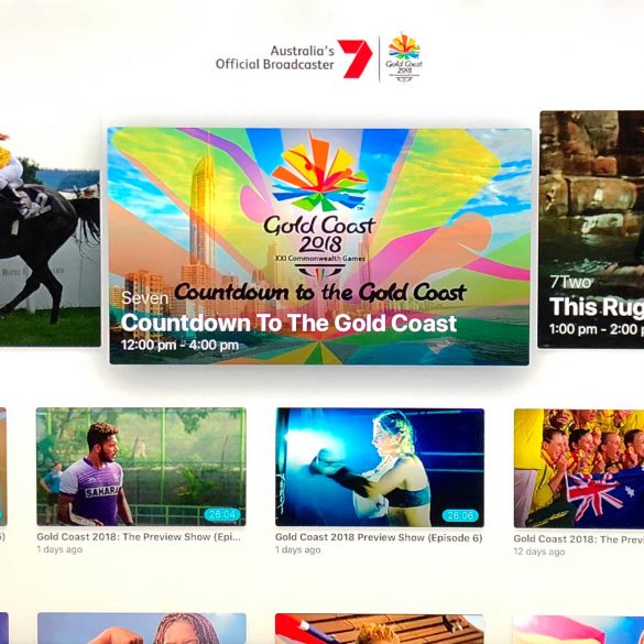 7 Commonwealth Games Gold Coast on Apple TV