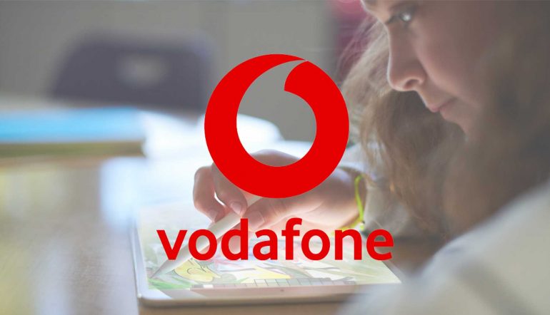New 2018 iPad with Vodafone Australia logo