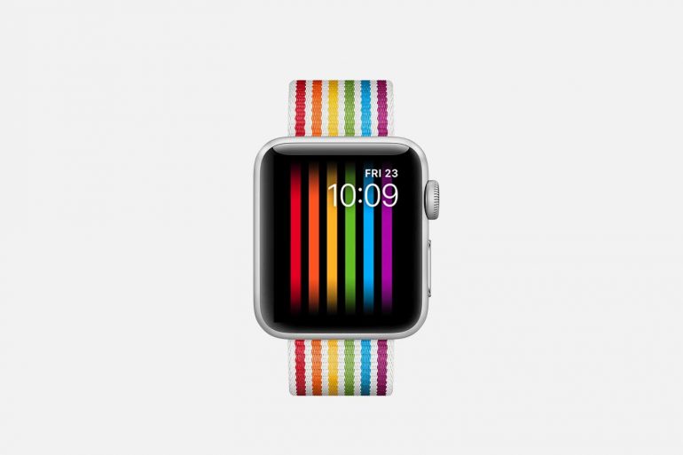 2018 Released Pride Apple Watch Band with Pride Watch Face