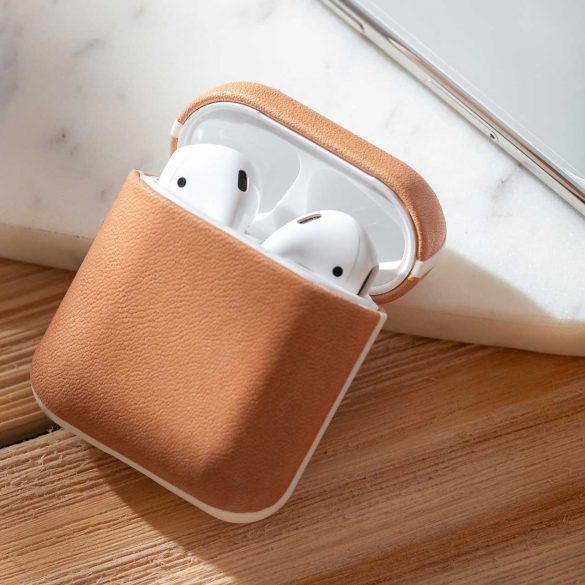 Nomad-Rugged-AirPods-Case-Natural-with-Apple-Watch