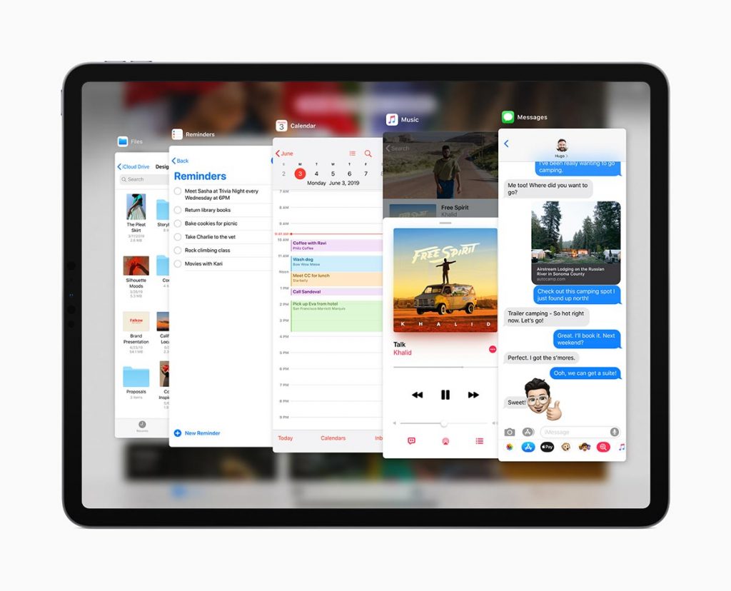 Apple iPadOS Slide Over