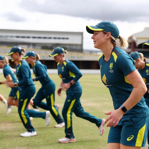 Australia womens cricket team uses Apple Watch