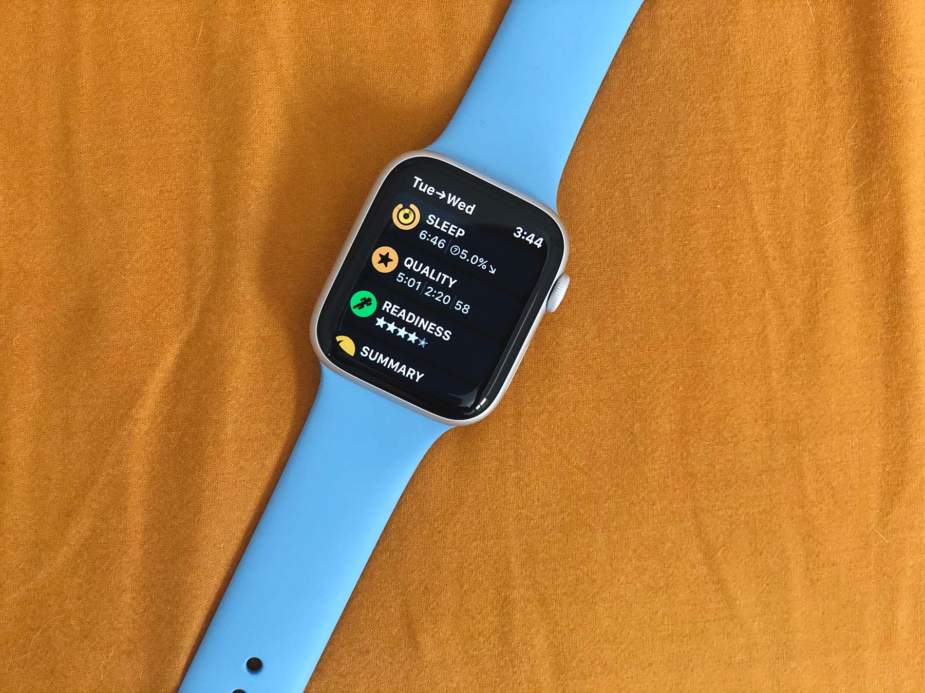 AutoSleep Sleep Tracking App on Apple Watch Series 4