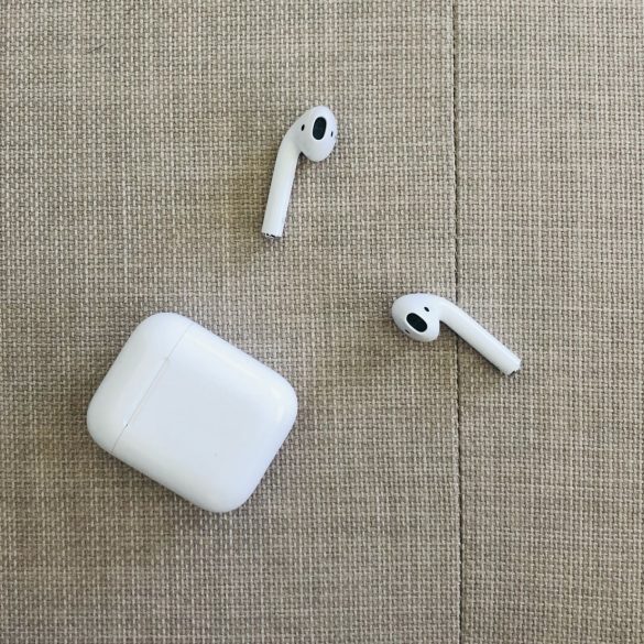 Second generation Airpods outside of charging case