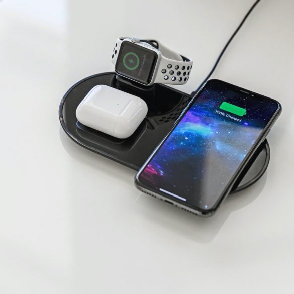 mophie 3-in-1 wireless charger iphone airpods and apple watch