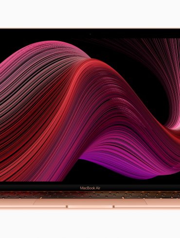Apple new Macbook Air 2020 wallpaper screen