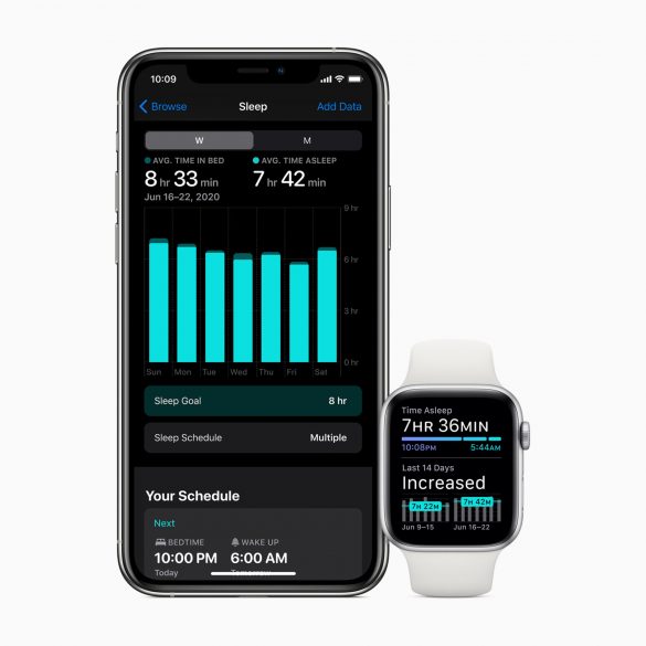 Apple Watch Sleep Tracking watchOS 7