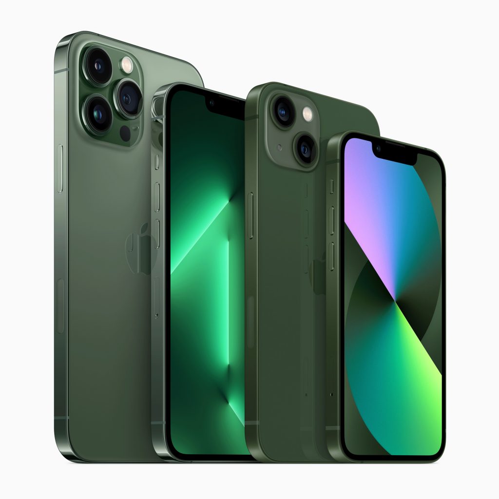 iPhone 13 and iPhone 13 Pro available in a new colour – Green